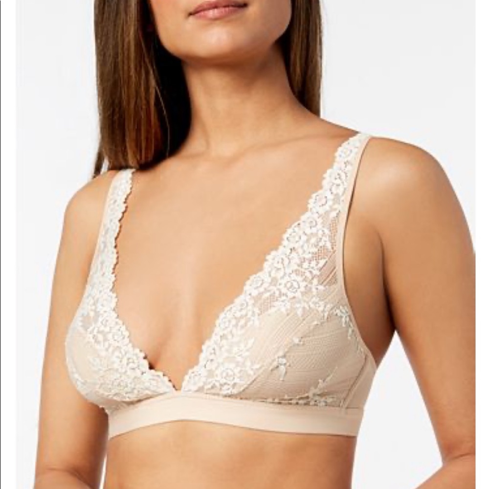 Wacoal Embrace Lace Soft Cup Wireless Bra 36 New